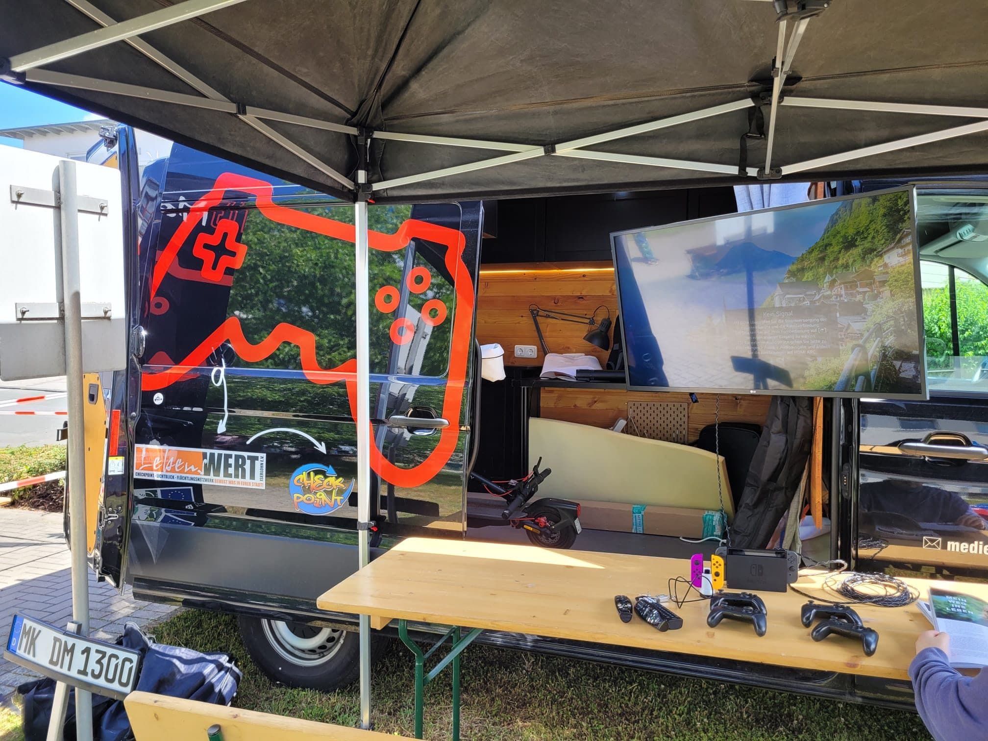 Medienmobil — Gaming-Van im Einsatz
